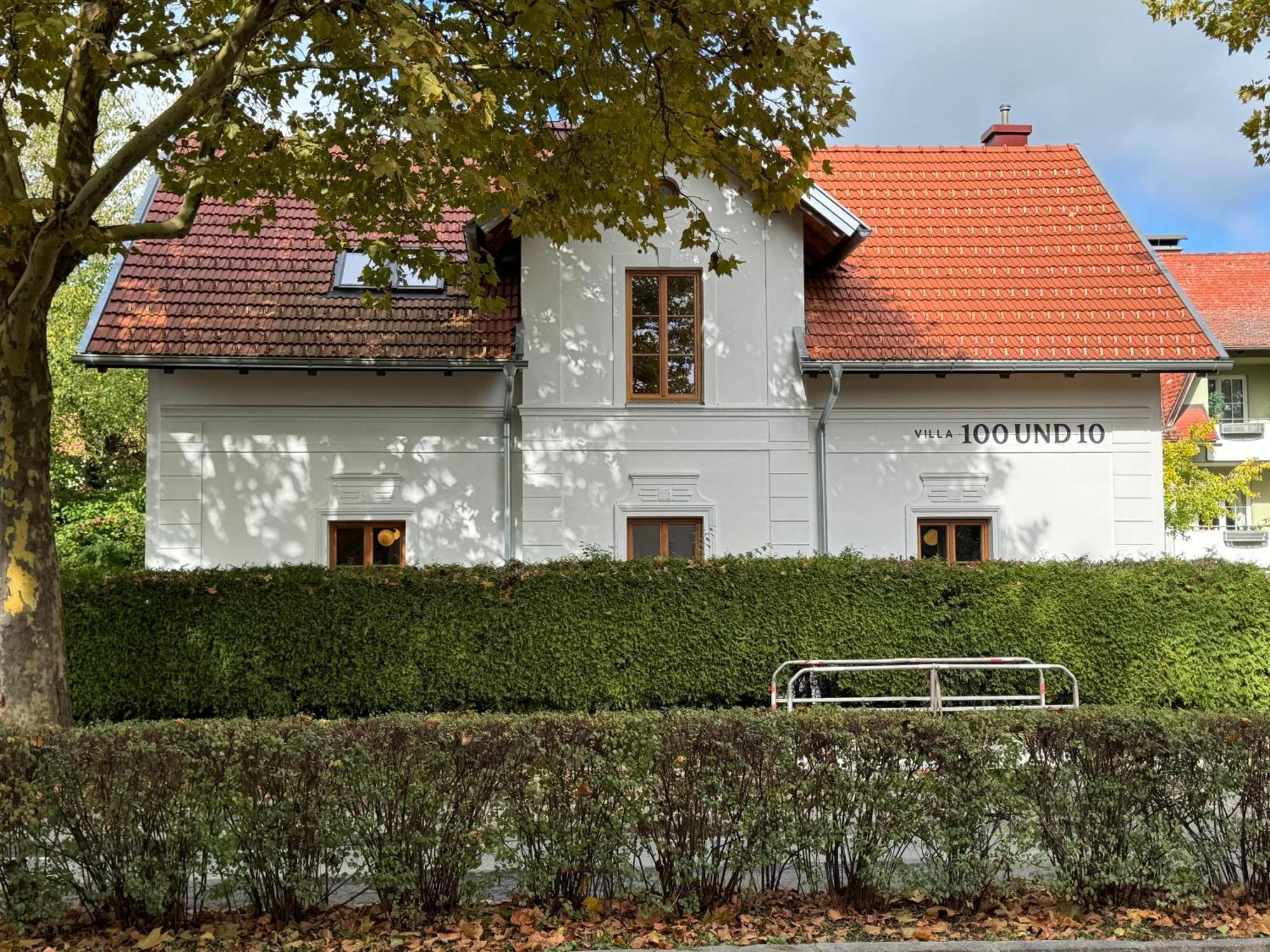 City-Loft In Villa 100Und10 - Charmantes Dachstudio Beim Lendkanal Klagenfurt am Woerthersee Exteriér fotografie